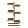 ESTANTERÍA NATURAL BAMBÚ DECORACIÓN 57 X 32 X 100 CM