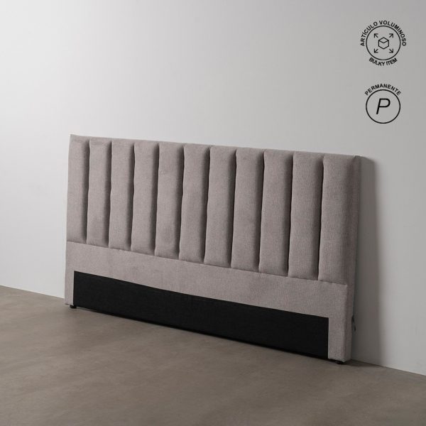 613528-001 CABECERO GRIS TEJIDO DORMITORIO 190 X 8 X 100 CM