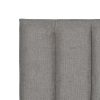 613528-02 CABECERO GRIS TEJIDO DORMITORIO 190 X 8 X 100 CM