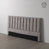 613528 CABECERO GRIS TEJIDO DORMITORIO 190 X 8 X 100 CM