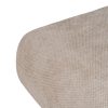 PUF BEIGE TEJIDO SALÓN 66 X 87 X 39 CM