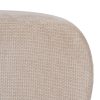 PUF BEIGE TEJIDO SALÓN 66 X 87 X 39 CM