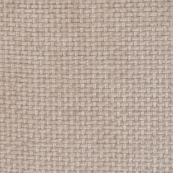 PUF BEIGE TEJIDO SALÓN 66 X 87 X 39 CM