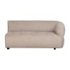 SOFÁ MÓDULO DERECHO BEIGE TEJIDO SALÓN 151 X 92 X 65 CM