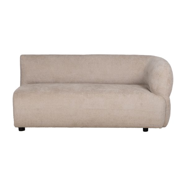 SOFÁ MÓDULO DERECHO BEIGE TEJIDO SALÓN 151 X 92 X 65 CM