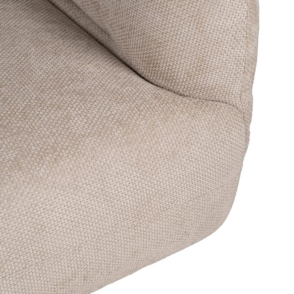 SOFÁ MÓDULO DERECHO BEIGE TEJIDO SALÓN 151 X 92 X 65 CM