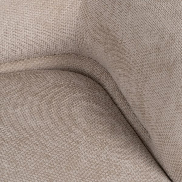 SOFÁ MÓDULO DERECHO BEIGE TEJIDO SALÓN 151 X 92 X 65 CM
