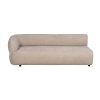 SOFÁ MÓDULO IZQUIERDO BEIGE TEJIDO SALÓN 199 X 92 X 65 CM