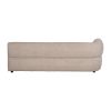 SOFÁ MÓDULO IZQUIERDO BEIGE TEJIDO SALÓN 199 X 92 X 65 CM