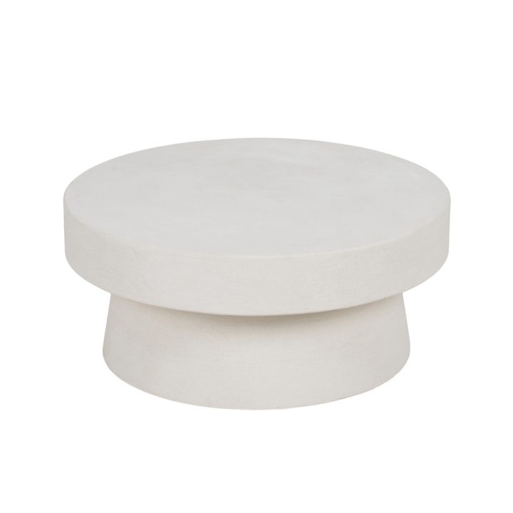 MESA CENTRO BLANCO DM 79 X 79 X 35 CM