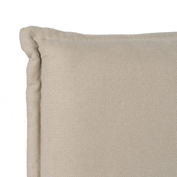 613735-08 CAMA CANAPÉ BEIGE TEJIDO DORMITORIO 196 X 215 X 96 CM
