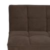 613744-06 SOFÁ-CAMA TAUPE MADERA DECORACIÓN 175 X 84 X 73 CM