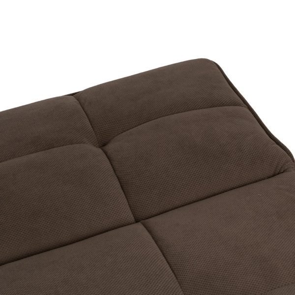613744-08 SOFÁ-CAMA TAUPE MADERA DECORACIÓN 175 X 84 X 73 CM