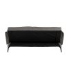 SOFÁ-CAMA GRIS TEJIDO-METAL SALÓN 214 X 106 X 84 CM