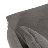 SOFÁ-CAMA GRIS TEJIDO-METAL SALÓN 214 X 106 X 84 CM