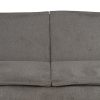 SOFÁ-CAMA GRIS TEJIDO-METAL SALÓN 214 X 106 X 84 CM