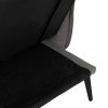 SOFÁ-CAMA GRIS TEJIDO-METAL SALÓN 214 X 106 X 84 CM