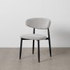 SILLA GRIS TEJIDO-METAL 53 X 51 X 76,50 CM