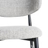 TABURETE 65CM GRIS TEJIDO-METAL 53 X 52 X 95 CM