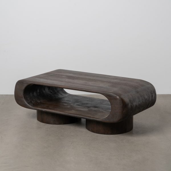 MESA CENTRO MADERA DE MANGO SALÓN 122 X 61 X 42 CM