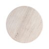 MESA CENTRO MÁRMOL/MADERA SALÓN 90 X 90 X 43 CM