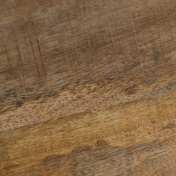 S/2 MESA CENTRO MARRÓN-NEGRO 90 X 90 X 40 CM