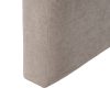 S/3 BANCO BEIGE DM-TEJIDO 126 X 43 X 50 CM