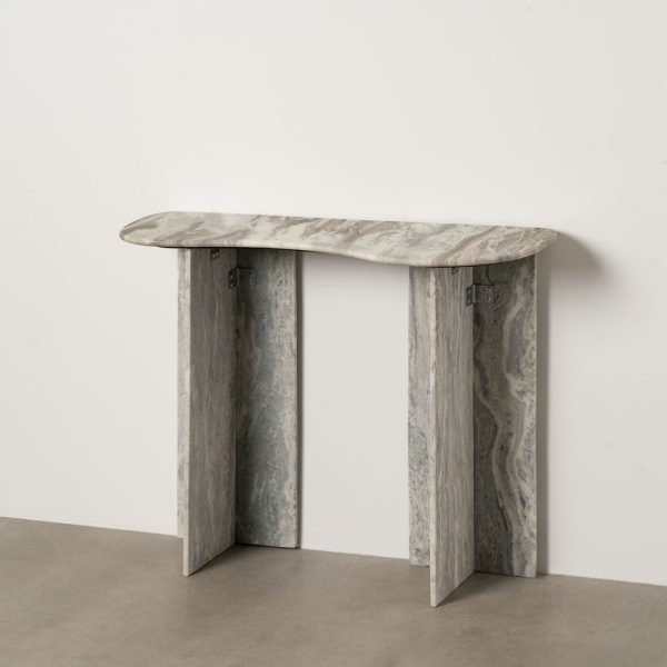 CONSOLA MÁRMOL SALÓN 100 X 35 X 71 CM