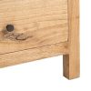CÓMODA NATURAL MADERA MINDI DORMITORIO 90 X 40 X 85 CM