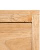 CÓMODA NATURAL MADERA MINDI DORMITORIO 90 X 40 X 85 CM