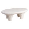 MESA CENTRO BLANCO POLIRESINA WILMA 102 X 62 X 32 CM