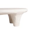 MESA CENTRO BLANCO POLIRESINA WILMA 102 X 62 X 32 CM