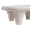 MESA CENTRO BLANCO POLIRESINA WILMA 102 X 62 X 32 CM