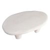 MESA CENTRO BLANCO POLIRESINA WILMA 102 X 62 X 32 CM