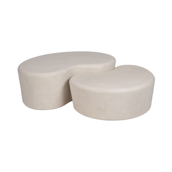 MESA CENTRO BLANCO DM WILMA 125,50 X 81 X 46 CM