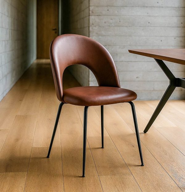 SILLA VINO SIMIL PIEL CONTRACT 49 X 60 X 81 CM