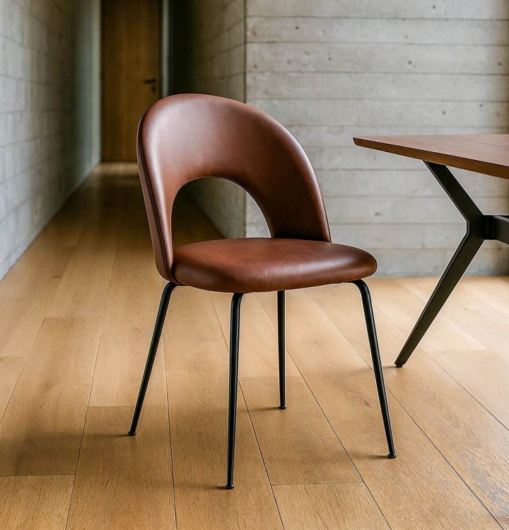 SILLA VINO SIMIL PIEL CONTRACT 49 X 60 X 81 CM