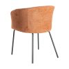 SILLA CALABAZA TEJIDO-METAL SALÓN 61 X 56 X 77,50 CM
