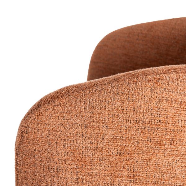 SILLA CALABAZA TEJIDO-METAL SALÓN 61 X 56 X 77,50 CM