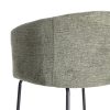 SILLA VERDE TEJIDO-METAL SALÓN 60,50 X 55 X 78,50 CM