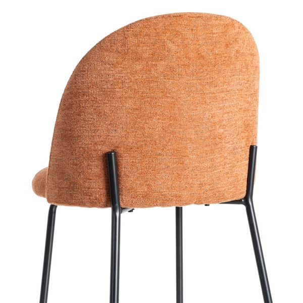 SILLA CALABAZA TEJIDO-METAL CONTRACT 49 X 48 X 80 CM