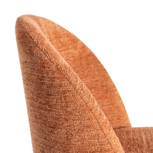 SILLA CALABAZA TEJIDO-METAL CONTRACT 49 X 48 X 80 CM