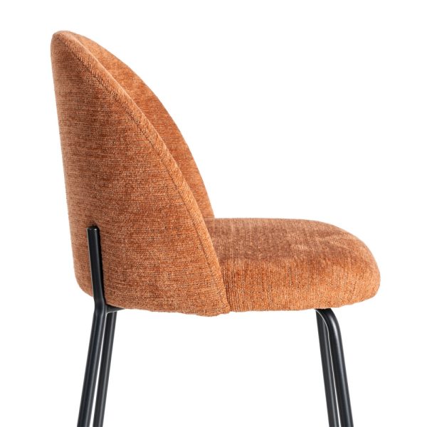 SILLA CALABAZA TEJIDO-METAL CONTRACT 49 X 48 X 80 CM