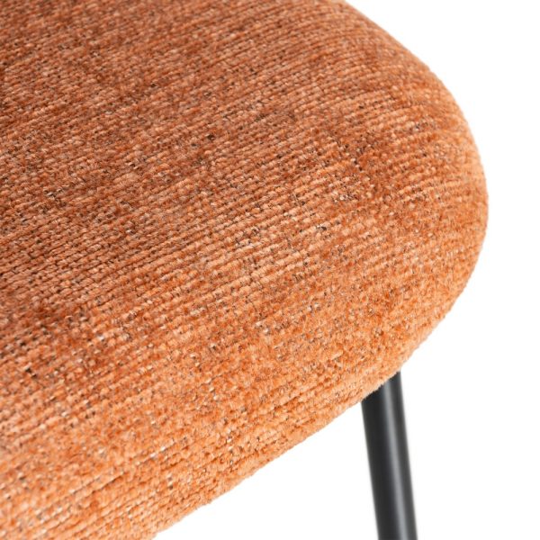 SILLA CALABAZA TEJIDO-METAL CONTRACT 49 X 48 X 80 CM