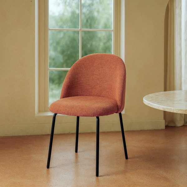 SILLA CALABAZA TEJIDO-METAL CONTRACT 49 X 48 X 80 CM