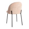 SILLA ROSA TEJIDO-METAL CONTRACT 49 X 48 X 80 CM