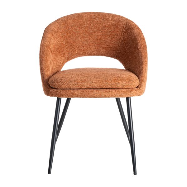 SILLA CALABAZA TEJIDO-METAL CONTRACT 58 X 60 X 80 CM