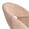 SILLA ROSA TEJIDO-METAL CONTRACT 67,50 X 47 X 79,50 CM