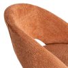 615399-06 TABURETE CALABAZA TEJIDO-METAL CONTRACT 53 X 48 X 100 CM