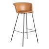 TABURETE CAMEL METAL / SIMIL PIEL 44,50 X 48,50 X 93,50 CM
